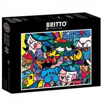 Opakowanie Puzzle 1000 Romero Britto, Ogród pełen kolorów