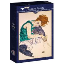 Opakowanie Puzzle 1000 Siedząca kobieta, Egon Schiele