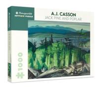 Opakowanie Puzzle 1000 Sosny i topole, A. J. Casson