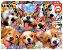 Opakowanie Puzzle 1000 Szczenięce selfie G3