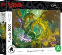 Opakowanie Puzzle 1000 The Hunt for the Green Dragon TREFL
