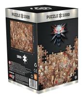 Opakowanie Puzzle 1000 The Witcher (Wiedźmin): Birthday