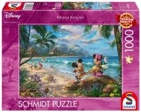 Opakowanie Puzzle 1000 Thomas Kinkade Miki&Minnie na Hawajach