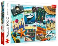 Opakowanie Puzzle 1000 Wakacyjne pocztówki 10714