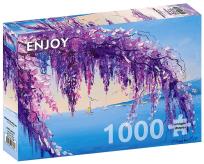 Opakowanie Puzzle 1000 Wisteria nad morzem