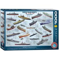 Opakowanie Puzzle 1000 WW II Warships 6000-0133