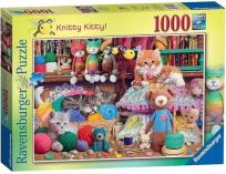 Opakowanie Puzzle 1000 Zaplątane kociaki