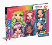 Opakowanie Puzzle 104 brilliant Rainbow High 20343