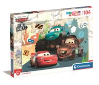 Opakowanie Puzzle 104 Super Color Cars