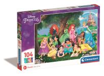 Opakowanie Puzzle 104 Super Kolor Disney Princess