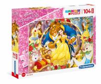 Opakowanie Puzzle 104 Super Kolor The Beauty and the Beast