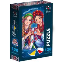 Opakowanie Puzzle 120 Ukraina & Poland DT100-16