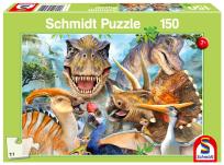 Opakowanie Puzzle 150 Dinozaury G3