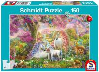 Opakowanie Puzzle 150 Rodzina jednorożców G3