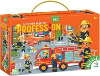 Opakowanie Puzzle 150 Zawody. Strażacy
