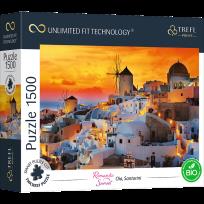 Opakowanie Puzzle 1500 UFT Romantic Sunset Oia Santorini 26195