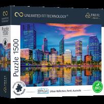 Opakowanie Puzzle 1500 UFT Światła Miasta Perth Australia 26190