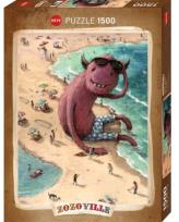 Opakowanie Puzzle 1500 Zozoville - Na plaży
