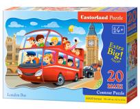 Opakowanie Puzzle 20 Maxi London Bus CASTOR