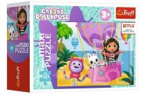 Opakowanie Puzzle 20 miniMaxi Kolorowy dzień Gabby 2 TREFL