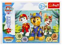 Opakowanie Puzzle 20 miniMaxi Wesołe pieski 2 TREFL