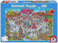 Opakowanie Puzzle 200 Zamek rycerski