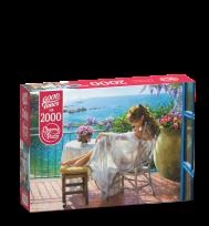 Opakowanie Puzzle 2000  Beauty and Blue Sea