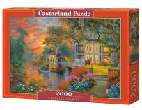 Opakowanie Puzzle 2000 Charming Evening CASTOR
