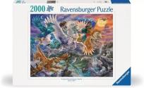 Opakowanie Puzzle 2000 Fantazja - Pegaz