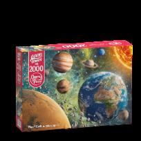 Opakowanie Puzzle 2000  Planet Earth in Galaxy