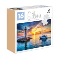 Opakowanie Puzzle 24 Latarnia morska Silver ALEX