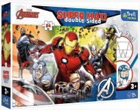 Opakowanie Puzzle 24 Super Maxi Silni Avengersi TREFL