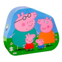 Opakowanie Puzzle 24 Świnka Peppa. Rodzina