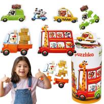 Opakowanie Puzzle 25 5w1 Samochody