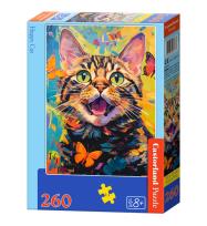 Opakowanie Puzzle 260 Happy Cat CASTOR