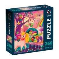 Opakowanie Puzzle 260 Świat Jednorożców