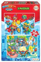 Opakowanie Puzzle 2x100 Super Things G3