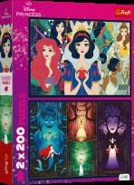 Opakowanie Puzzle 2x200 Czarujące księżniczki Disney Princess 13317
