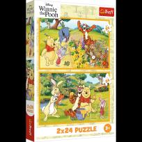 Opakowanie Puzzle 2x24 Dzień w ogrodzie TREFL
