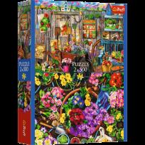 Opakowanie Puzzle 2x500 Prace w ogrodzie TREFL