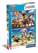 Opakowanie Puzzle 2x60 Super Kolor Paw Patrol