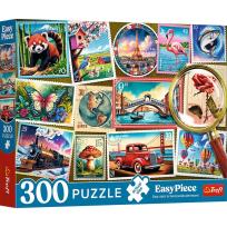 Opakowanie Puzzle 300 EasyPiece - Znaczki pocztowe TREFL