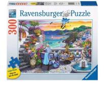 Opakowanie Puzzle 300 Zachód słońca nad Santorini