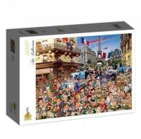 Opakowanie Puzzle 3000 Życie w Paryżu, Ruyer Francois