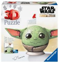 Opakowanie Puzzle 3D 72 Star Wars Grogu Kula