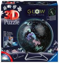Opakowanie Puzzle 3D Globus konstelacje