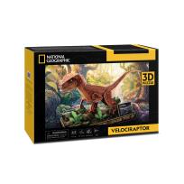 Opakowanie Puzzle 3D National Geographic Welociraptor