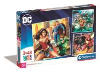 Opakowanie Puzzle 3x48 Super Kolor DC Justice League