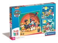 Opakowanie Puzzle 3x48 Super Kolor Paw Patrol