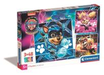 Opakowanie Puzzle 3x48 Super Kolor Psi Patrol